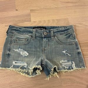 Never worn Jean shorts with tag